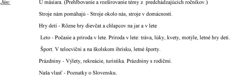 Hry detí - Rôzne hry dievčat a chlapcov na jar a v lete Leto - Počasie a príroda v lete.