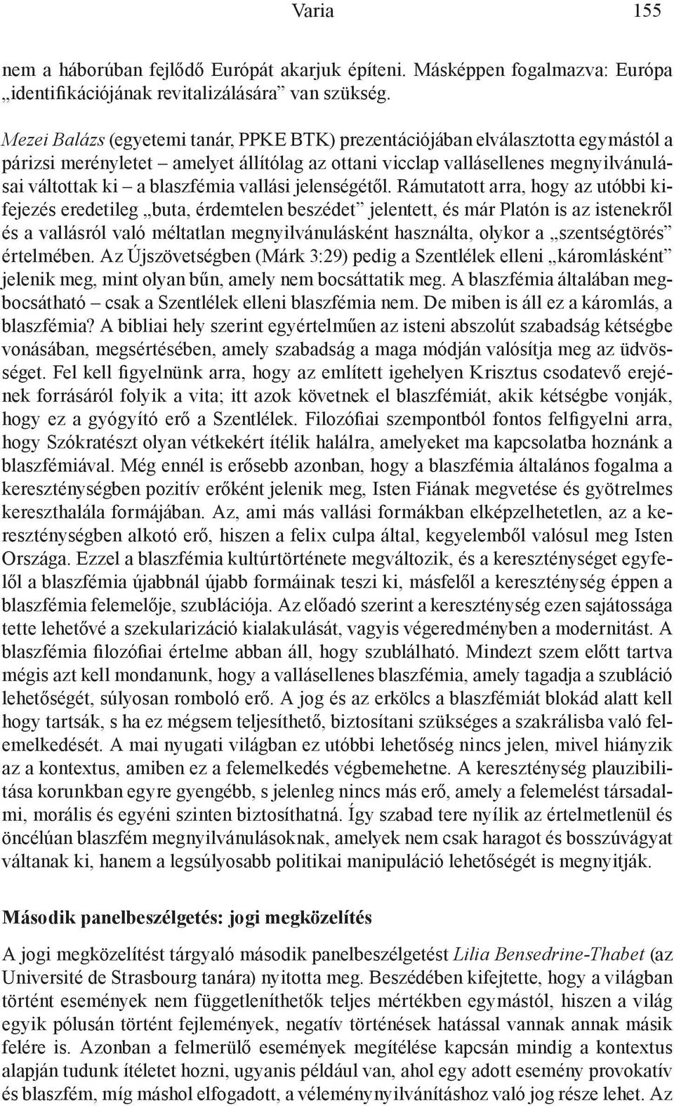 vallási jelenségétől.
