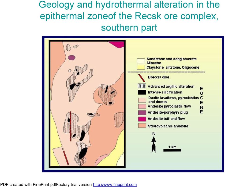 epithermal zoneof the