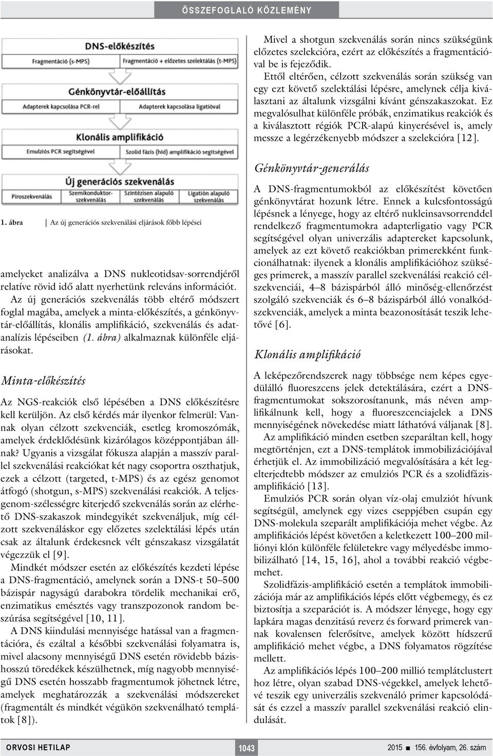 Ez megvalósulhat különféle próbák, enzimatikus reakciók és a kiválasztott régiók PCR-alapú kinyerésével is, amely messze a legérzékenyebb módszer a szelekcióra [12]. Génkönyvtár-generálás 1.