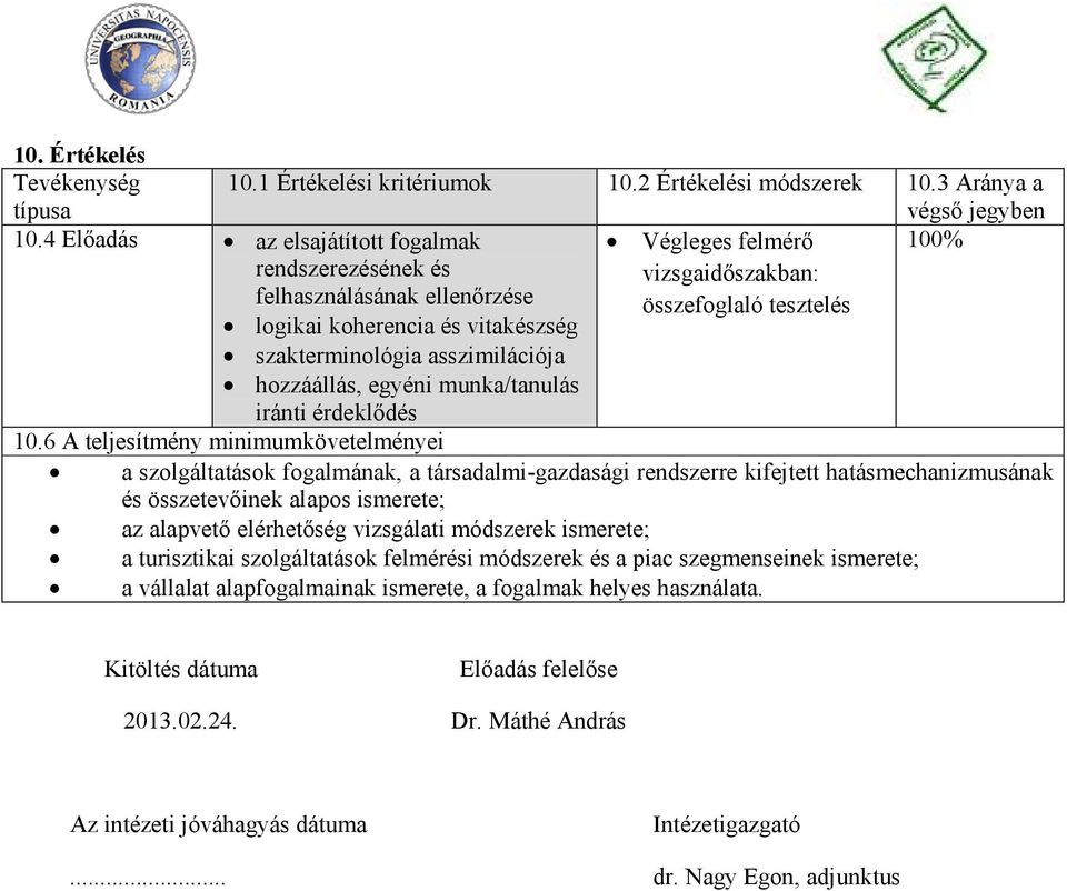 asszimilációja hozzáállás, egyéni munka/tanulás iránti érdeklıdés 10.