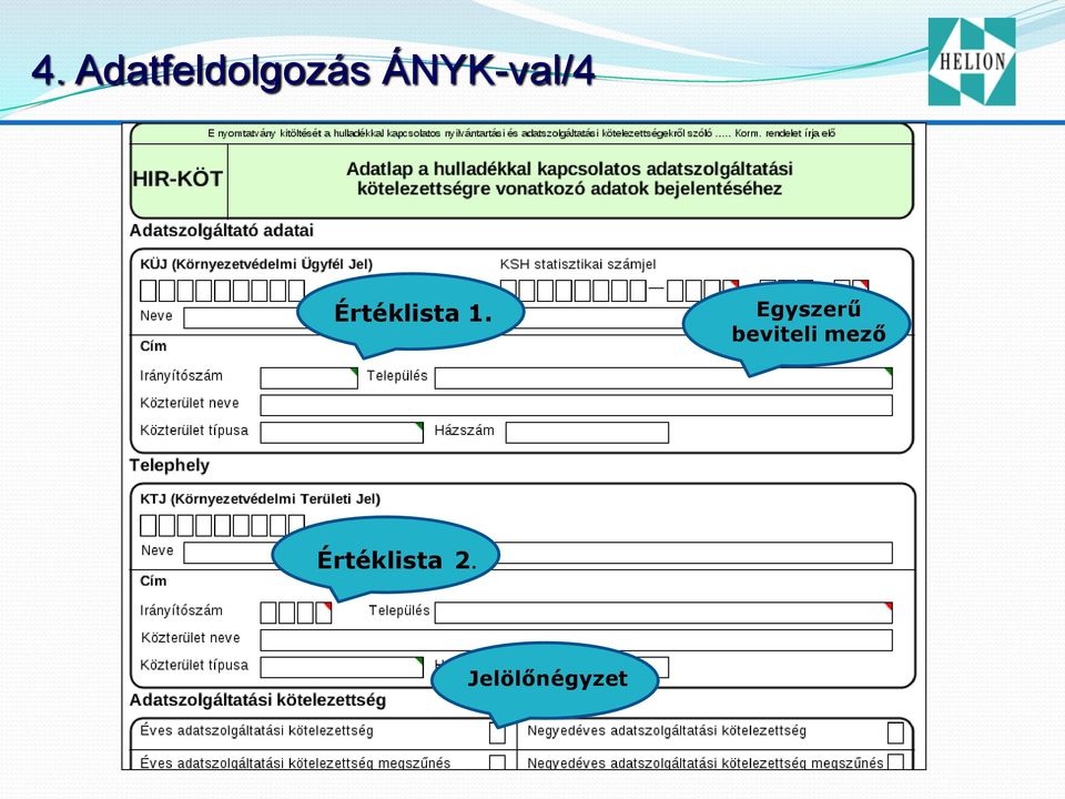 Egyszerű beviteli mező