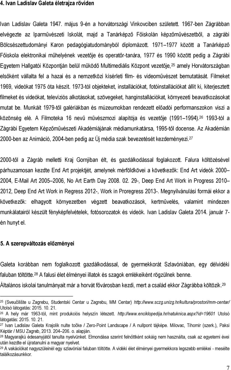 1971 1977 között a Tanárképző Főiskola elektronikai műhelyének vezetője és operatőr-tanára, 1977 és 1990 között pedig a Zágrábi Egyetem Hallgatói Központján belül működő Multimediális Központ