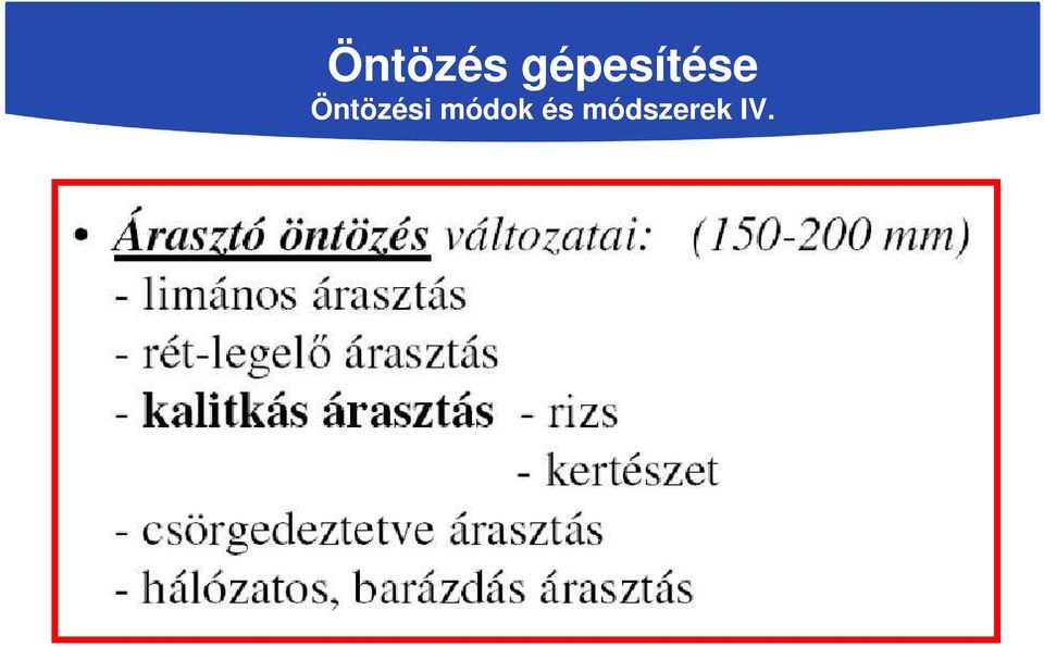 módszerek