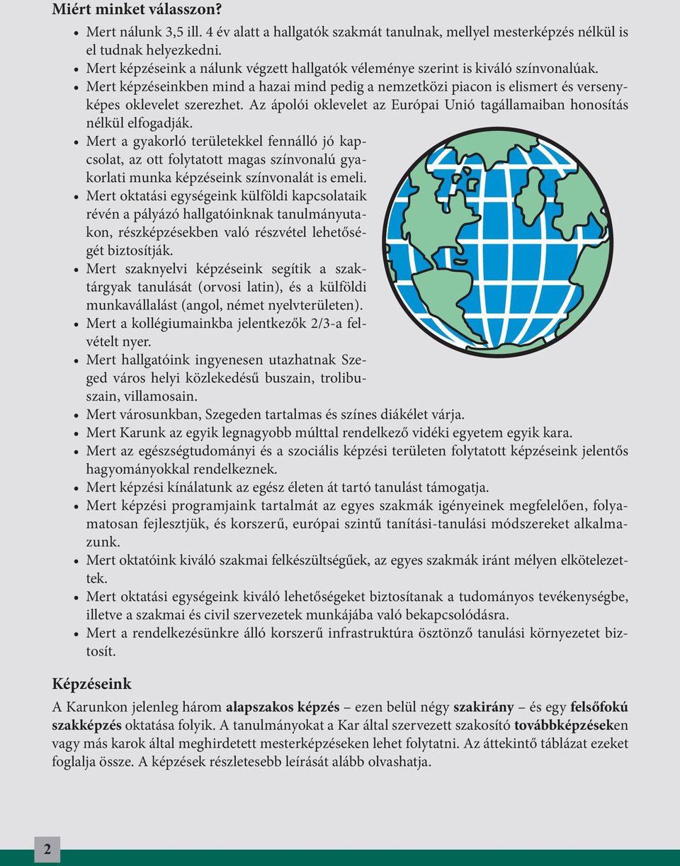SZTE EGÉSZSÉGTUDOMÁNYI ÉS SZOCIÁLIS KÉPZÉSI KAR - PDF Free Download