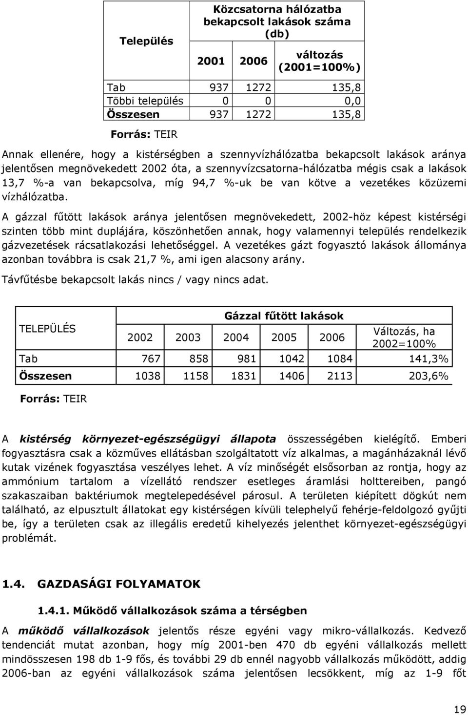 a vezetékes közüzemi vízhálózatba.