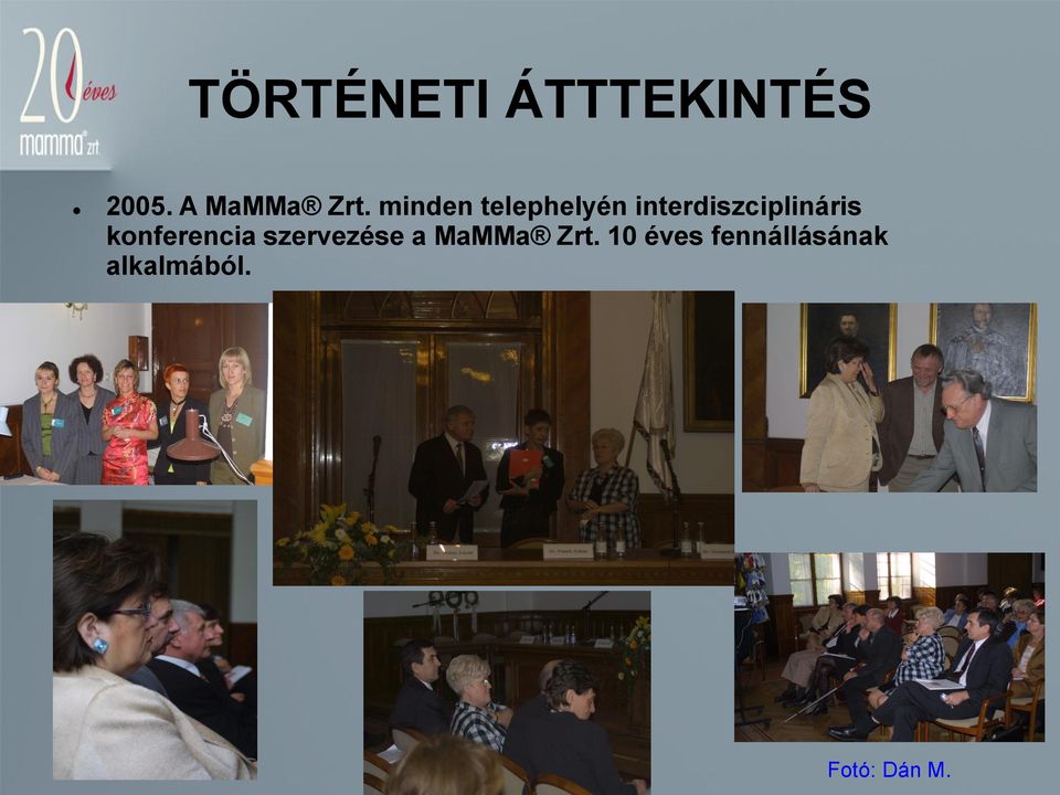 konferencia szervezése a MaMMa Zrt.