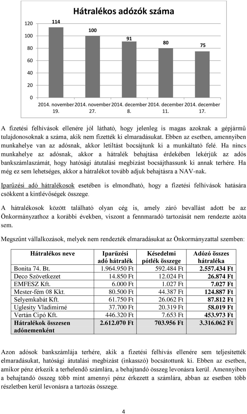 Ebben az esetben, amennyiben munkahelye van az adósnak, akkor letiltást bocsájtunk ki a munkáltató felé.