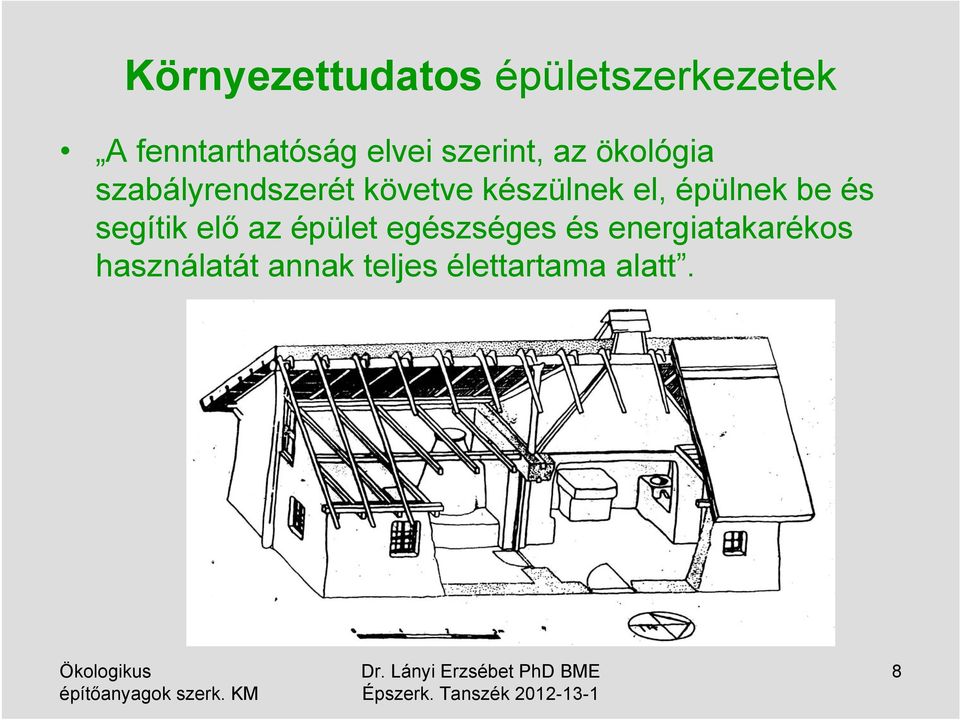 készülnek el, épülnek be és segítik elő az épület