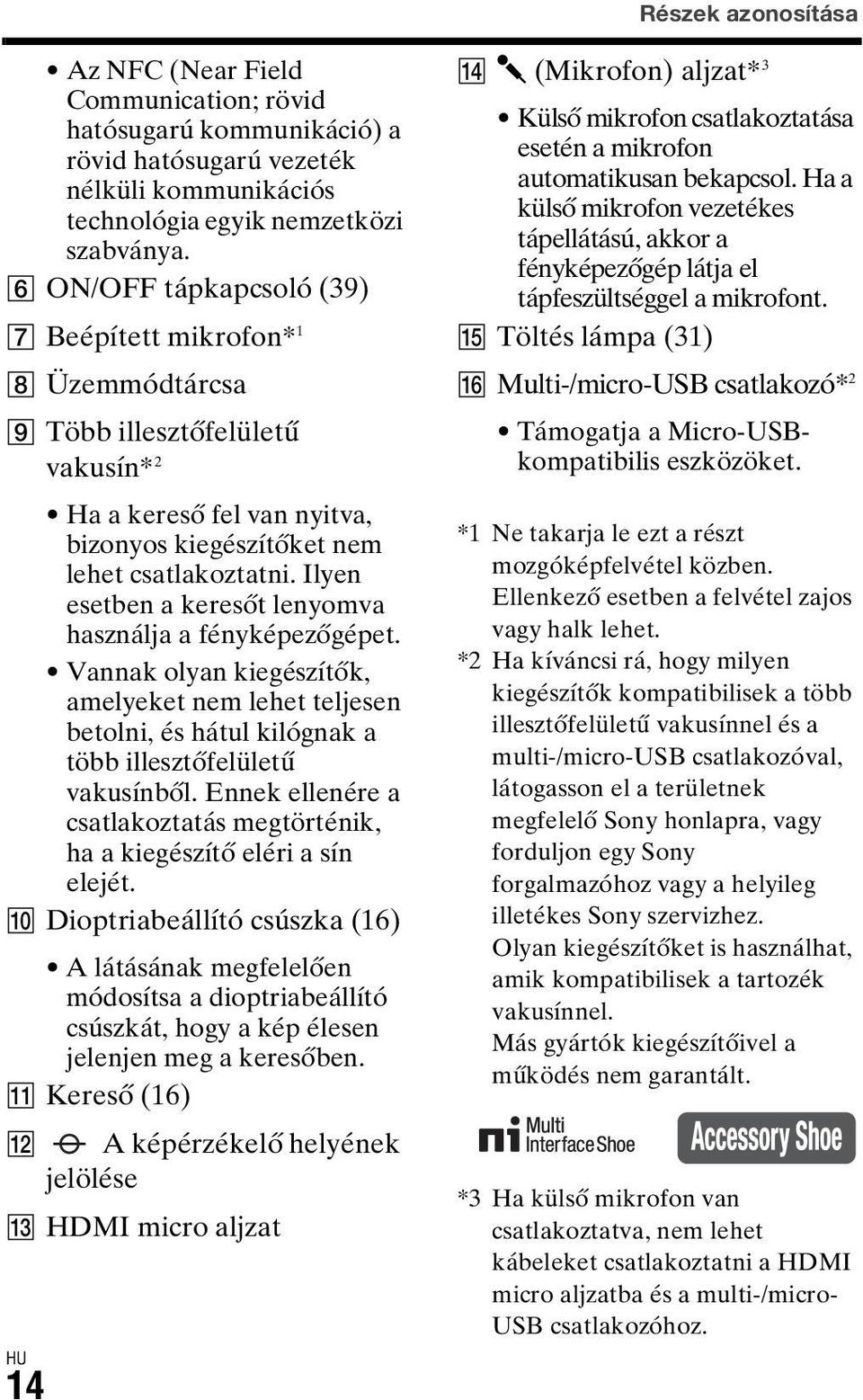 Ilyen esetben a keresőt lenyomva használja a fényképezőgépet. Vannak olyan kiegészítők, amelyeket nem lehet teljesen betolni, és hátul kilógnak a több illesztőfelületű vakusínből.