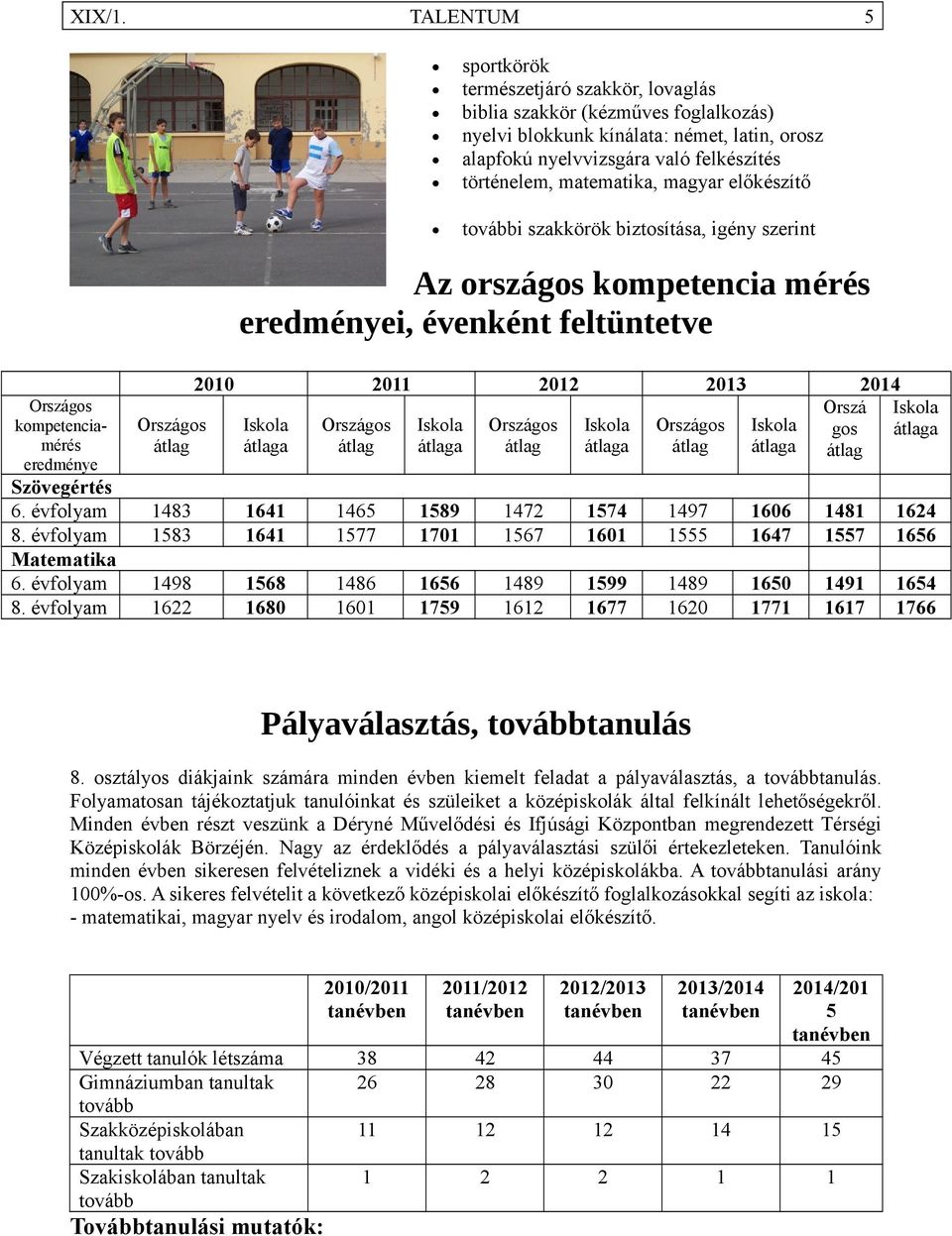 évfolyam Matematika 6. évfolyam 8.