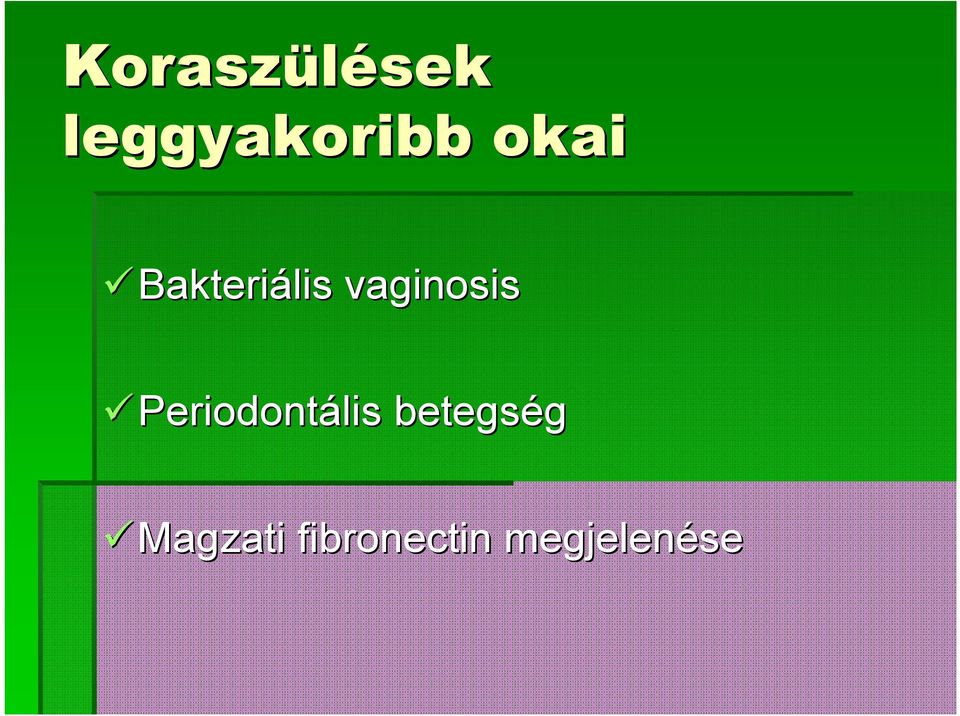Bakteriális vaginosis
