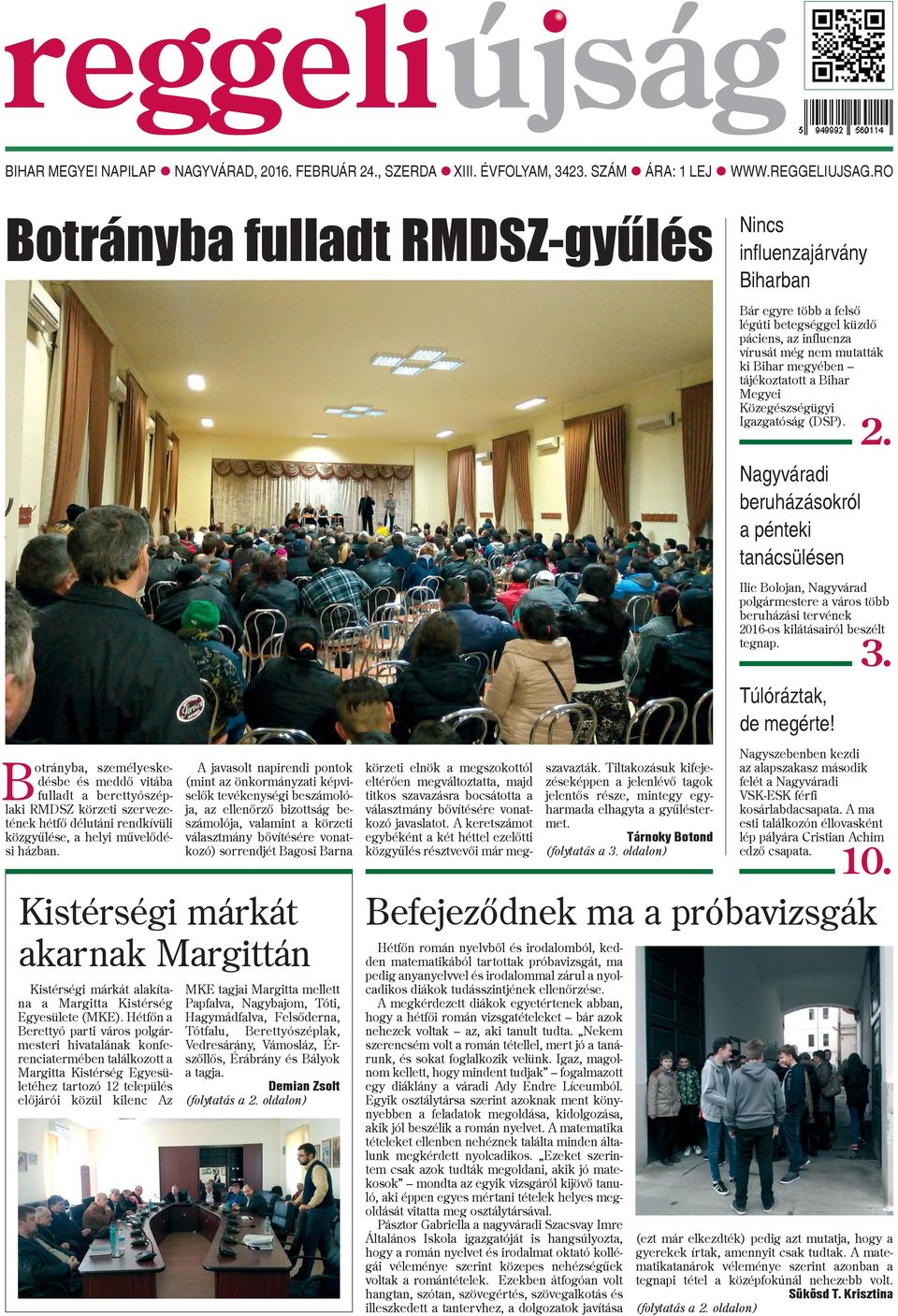 Bihar Megyei Közegészségügyi Igazgatóság (DSP). 2.