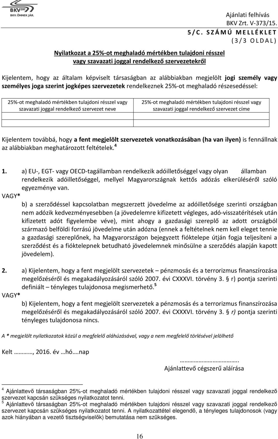 meghaladó részesedéssel: 25%-ot meghaladó mértékben tulajdoni résszel vagy szavazati joggal rendelkező szervezet neve 25%-ot meghaladó mértékben tulajdoni résszel vagy szavazati joggal rendelkező