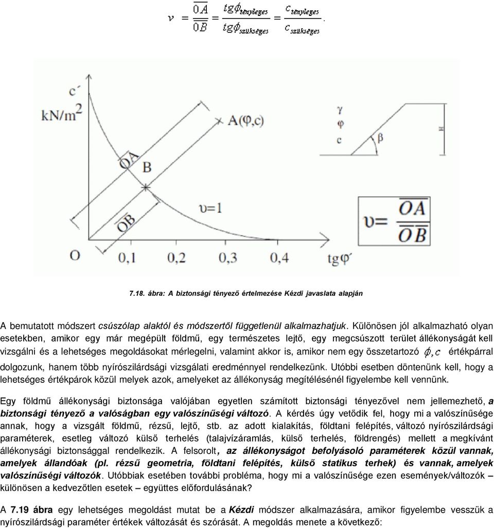 valamint akkor is, amikor nem egy összetartozó értékpárral dolgozunk, hanem több nyírószilárdsági vizsgálati eredménnyel rendelkezünk.