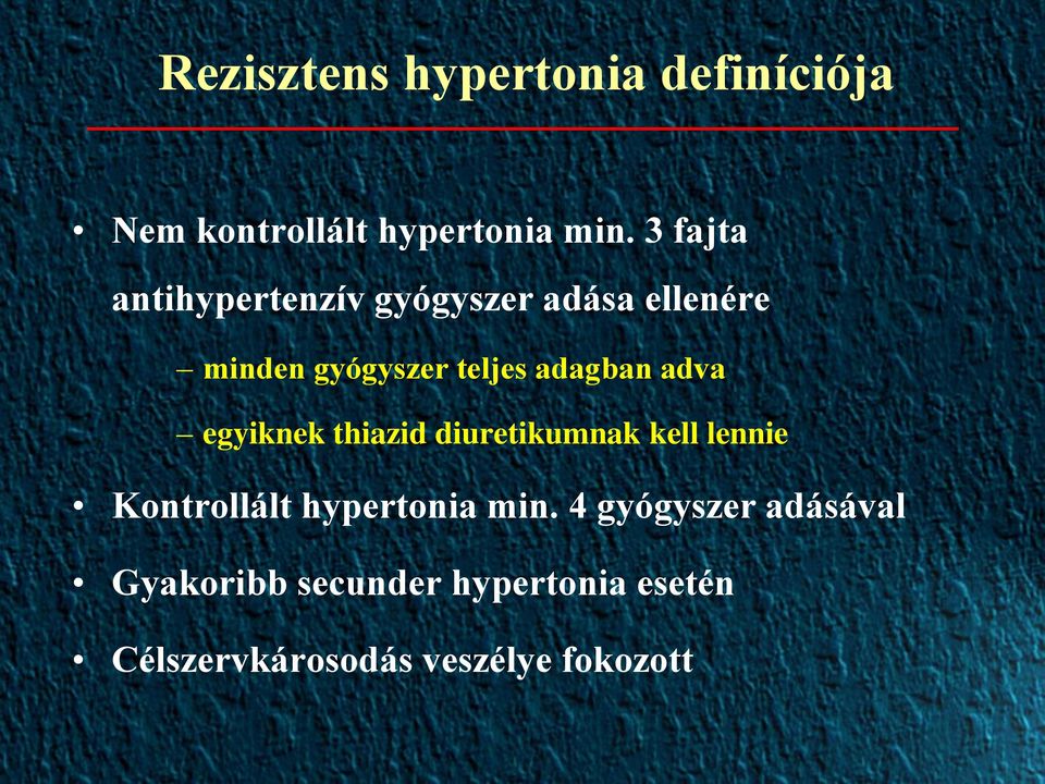 fokozott kortizol hipertónia)
