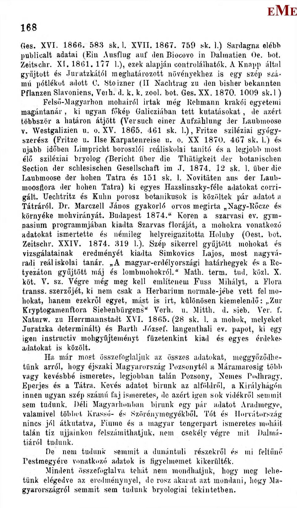 XX. 1870. 1009 sk.