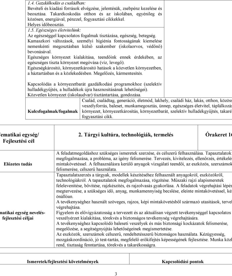 Egészséges életvitelünk: Az egészséggel kapcsolatos fogalmak tisztázása, egészség, betegség.