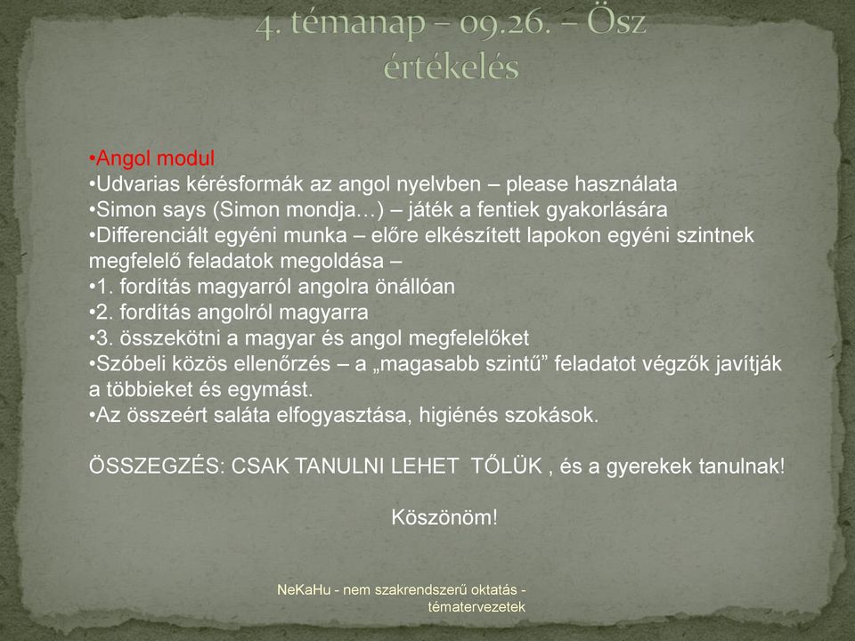 fordítás angolról magyarra 3.