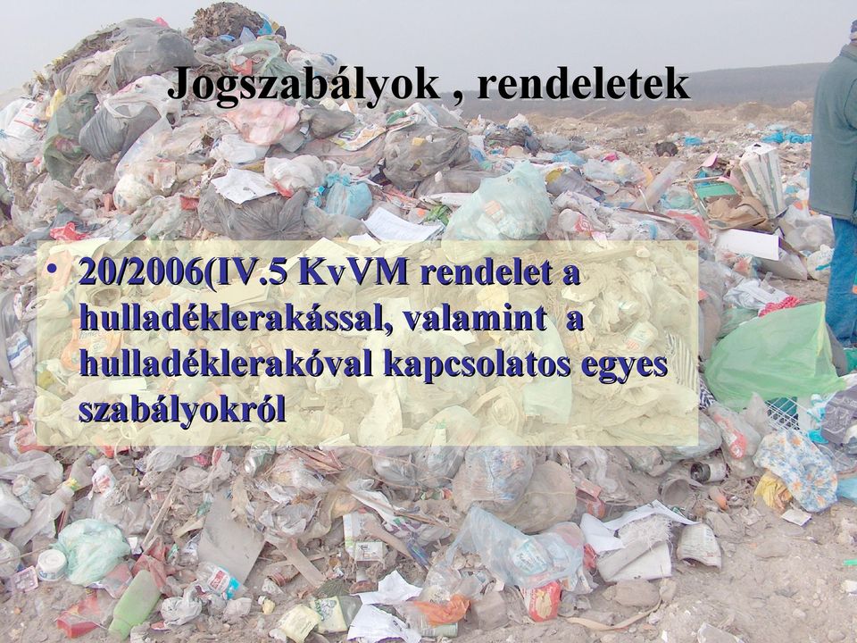 5 KvVM rendelet a