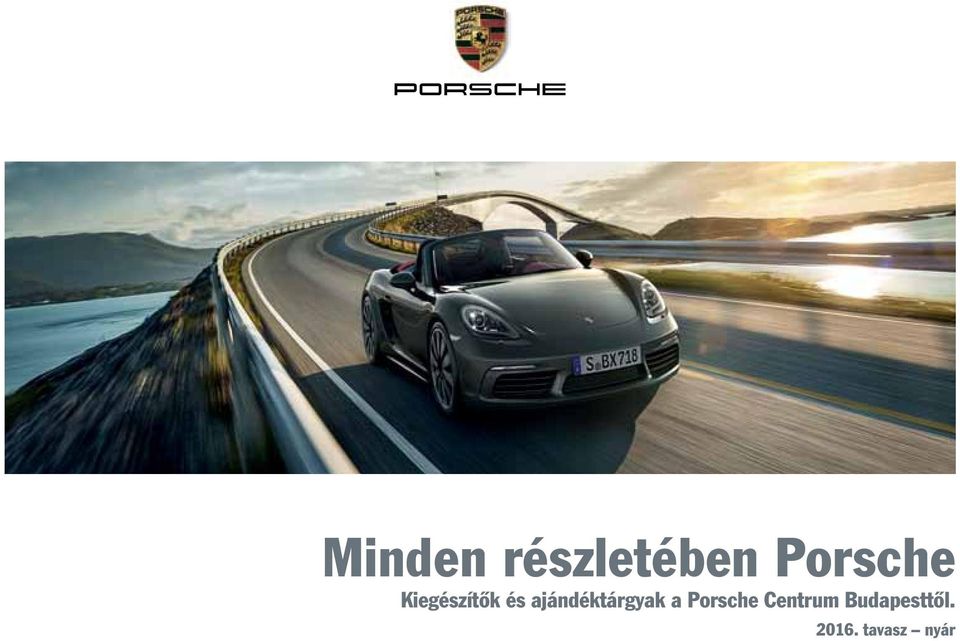 ajándéktárgyak a Porsche