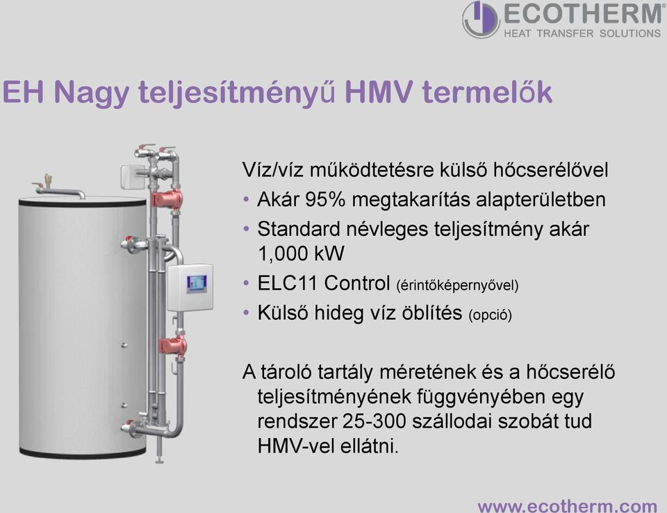 ECOTHERM. Szolár-, melegvíz- és gőz rendszerek - PDF Free Download