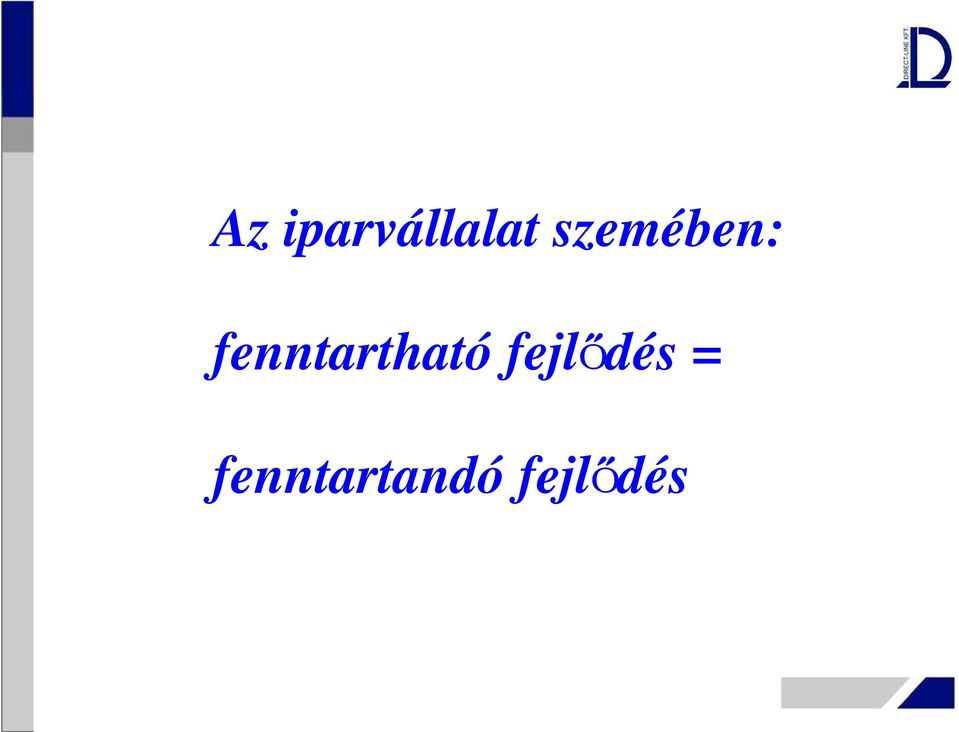 fenntartható