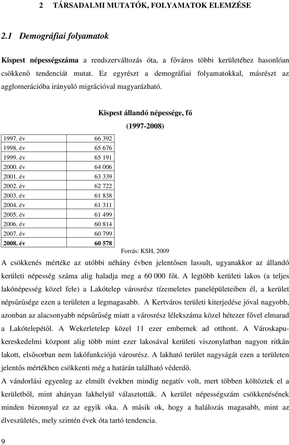 év 64 006 2001. év 63 339 2002. év 62 722 2003. év 61 838 2004. év 61 311 2005. év 61 499 2006. év 60 814 2007. év 60 799 2008.