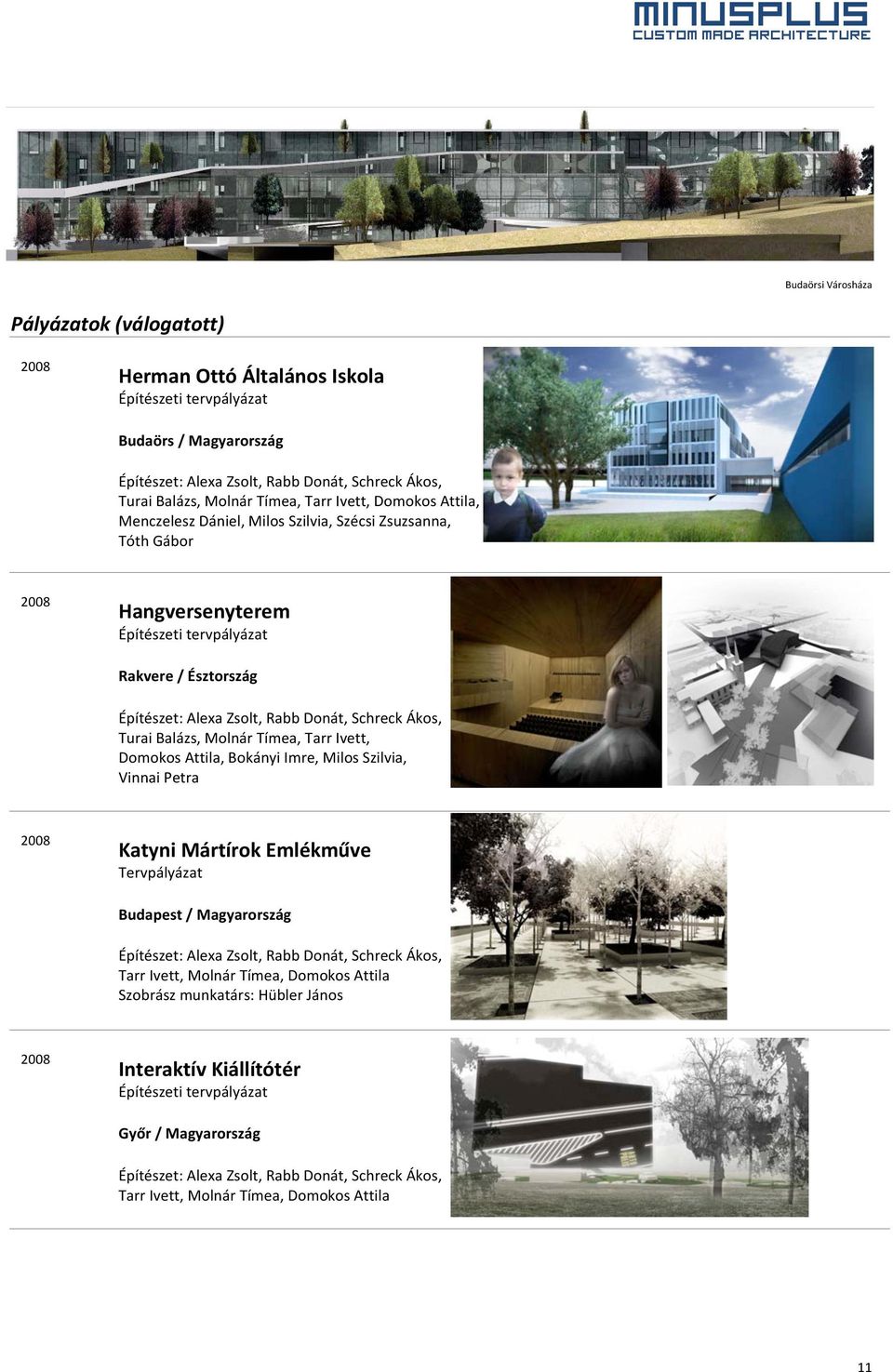 Minusplus CUSTOM MADE ARCHITECTURE - PDF Ingyenes letöltés