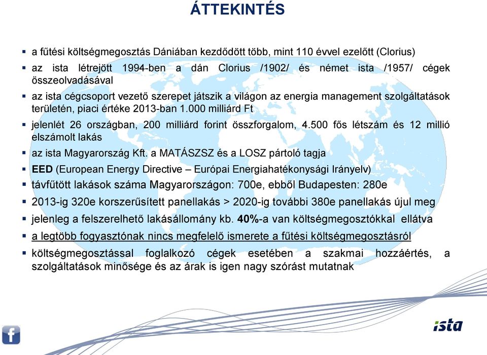 500 fős létszám és 12 millió elszámolt lakás az ista Magyarország Kft.