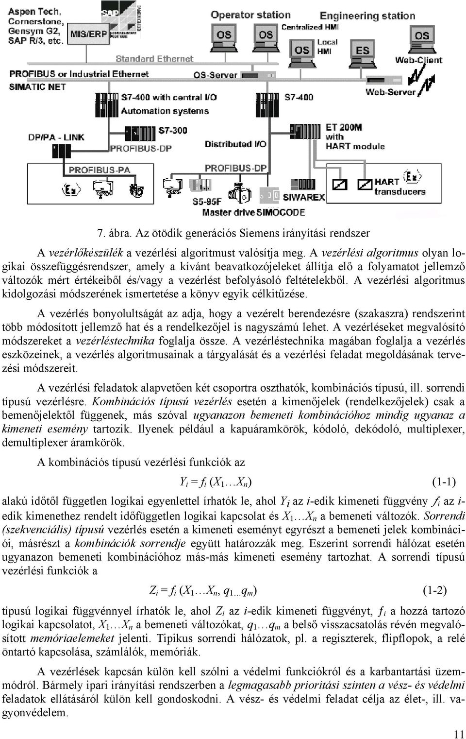 A vezérlési algoritmus kidolgozási módszerének ismertetése a könyv egyik célkitűzése.