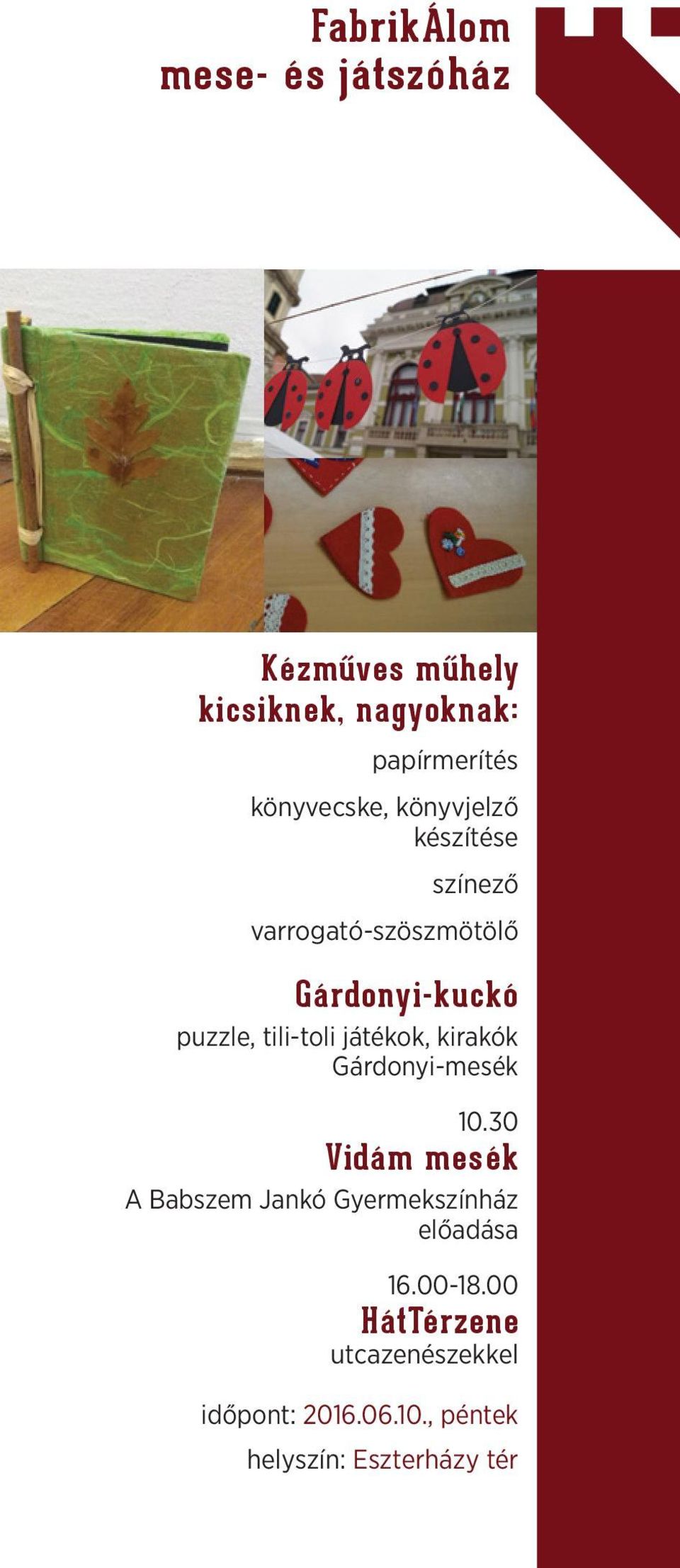 tili-toli játékok, kirakók Gárdonyi-mesék 10.