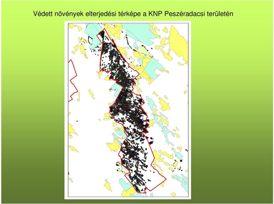 térképe a KNP