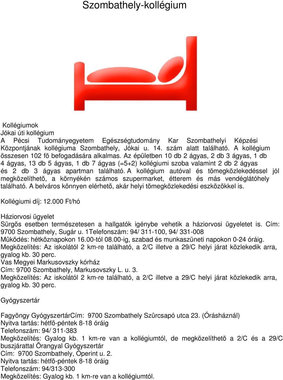 Szombathely-kollégium - PDF Free Download
