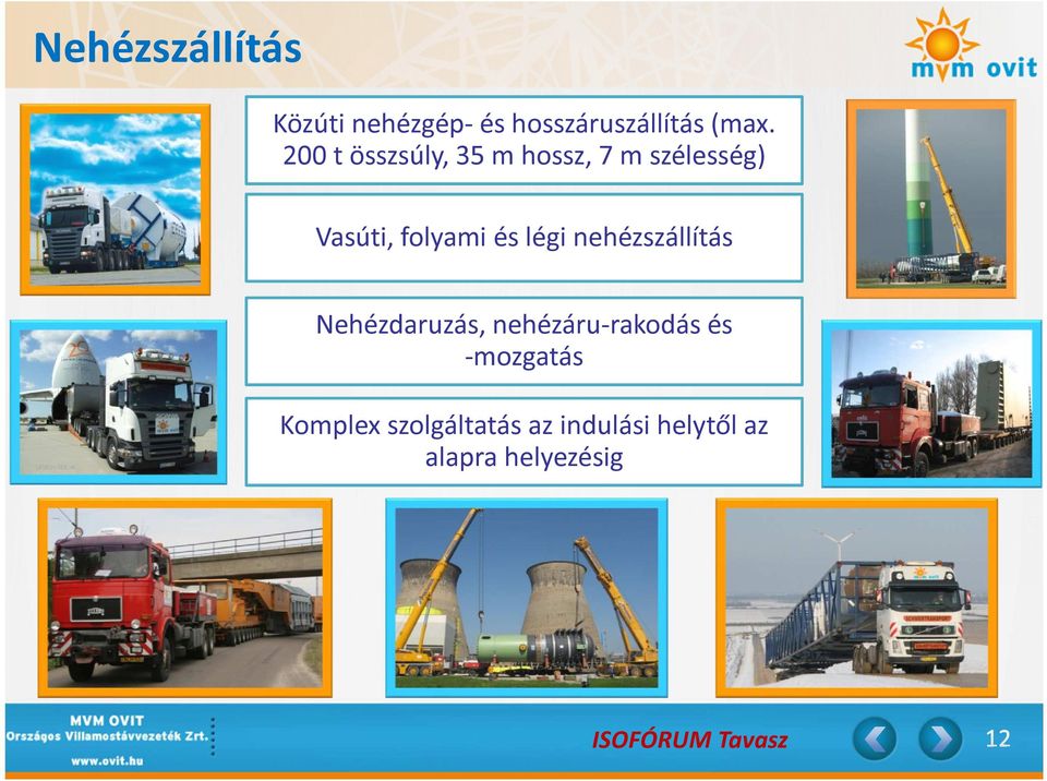 légi nehézszállítás Nehézdaruzás, nehézáru-rakodás és