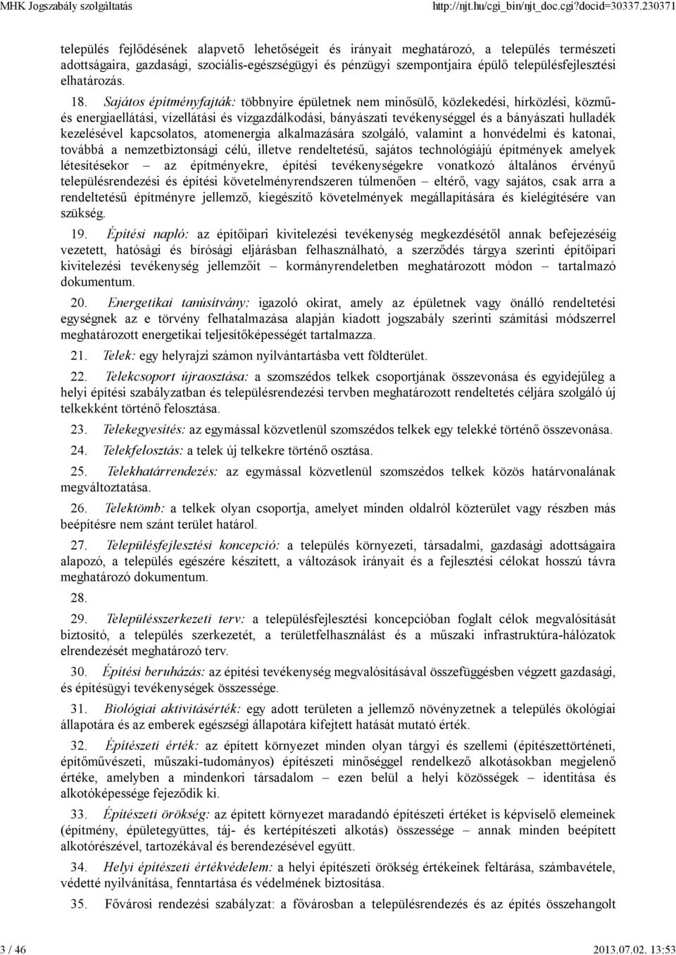 elhatározás. 18.