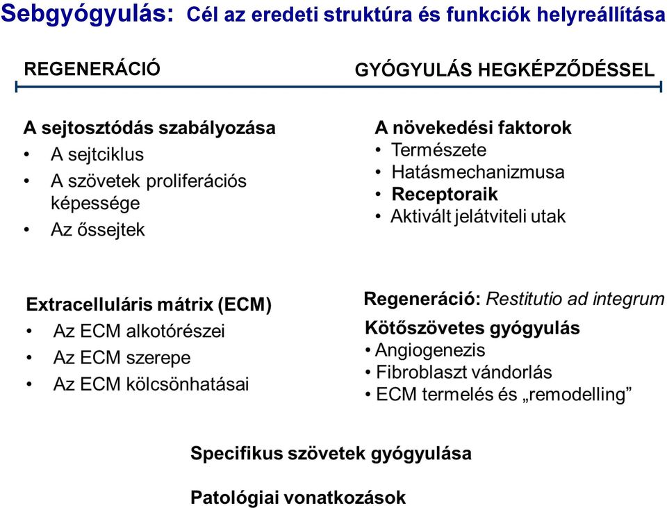 funkciók helyreállítása