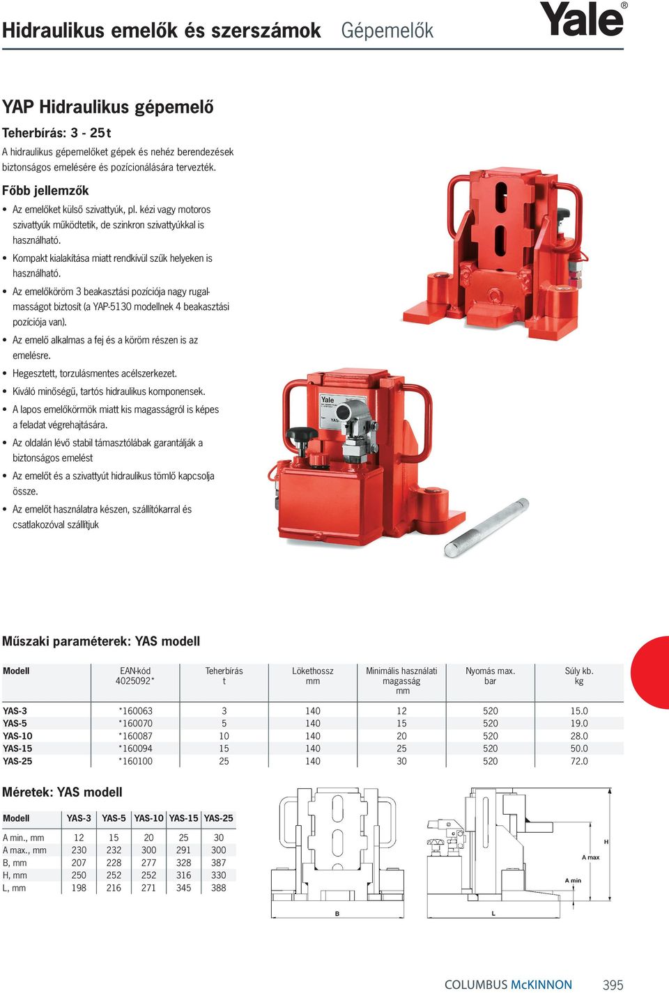 z emelőköröm 3 beakaszási pozíciója nagy rugalmasságo bizosí (a YP-5130 modellnek 4 beakaszási pozíciója van). z emelő alkalmas a fej és a köröm részen is az emelésre.