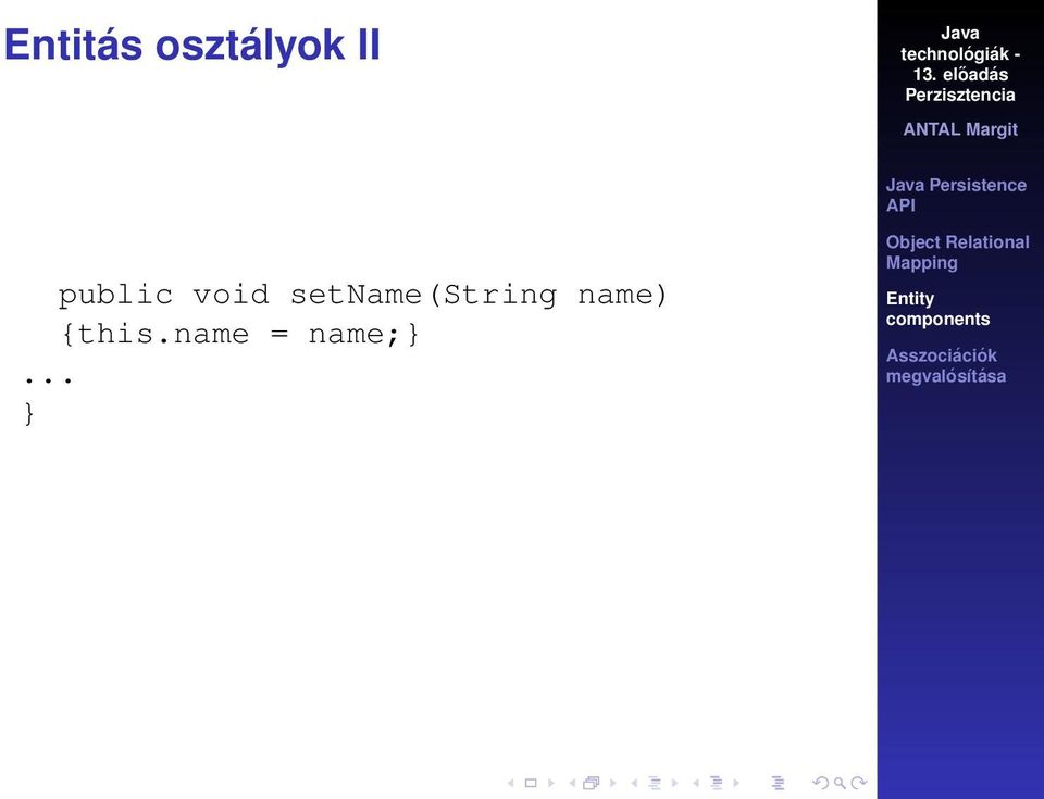 setname(string
