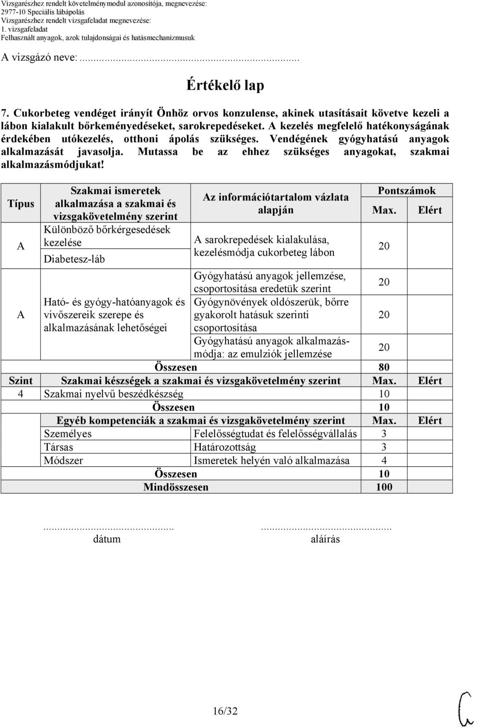 Mutassa be az ehhez szükséges anyagokat, szakmai alkalmazásmódjukat!