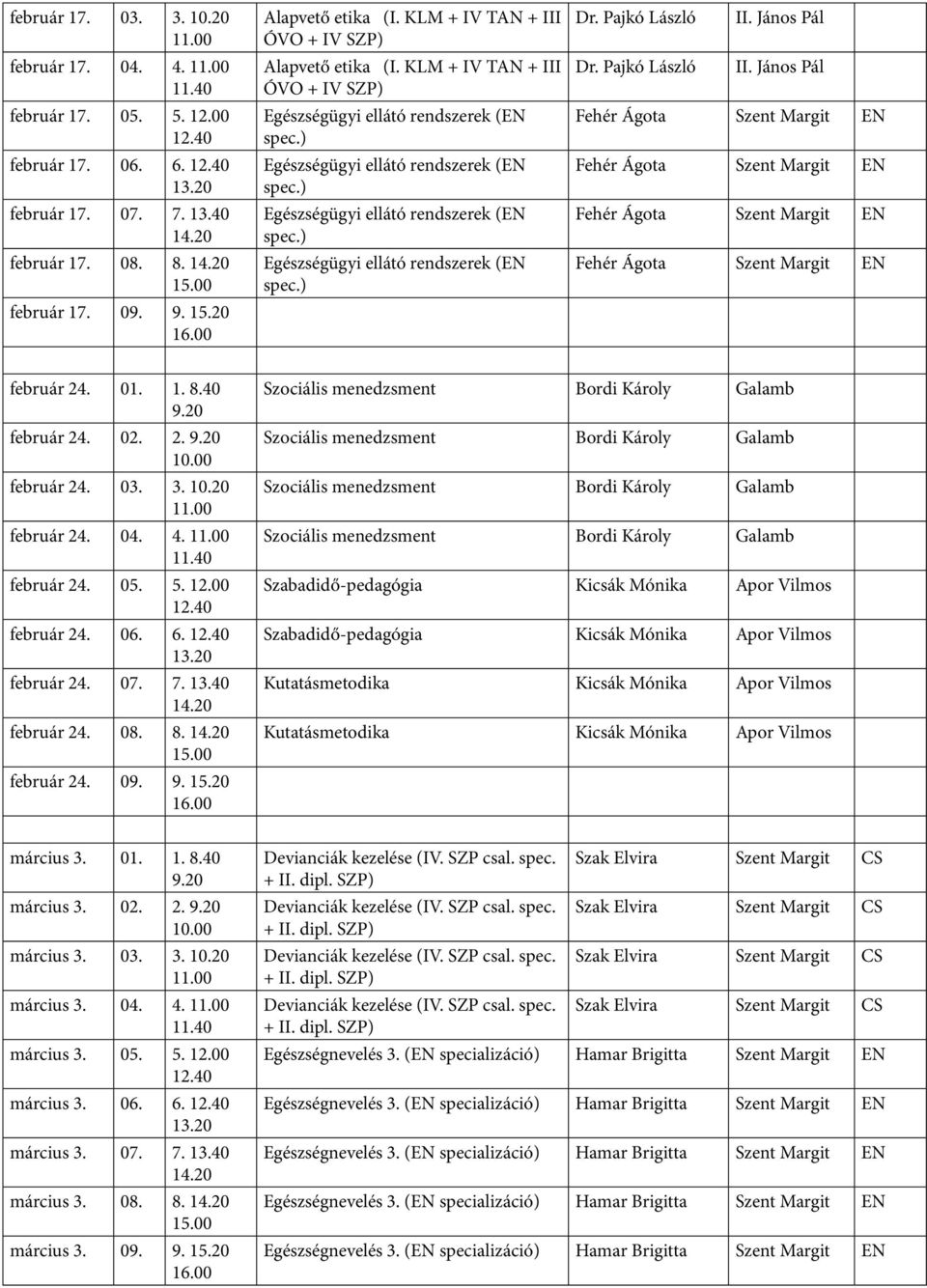 február 24. 05. 5. 12.00 február 24. 06. 6. február 24. 07. 7. 13.40 február 24. 08. 8. február 24. 09. 9. 15.