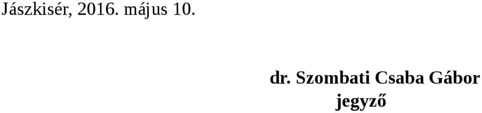 dr. Szombati