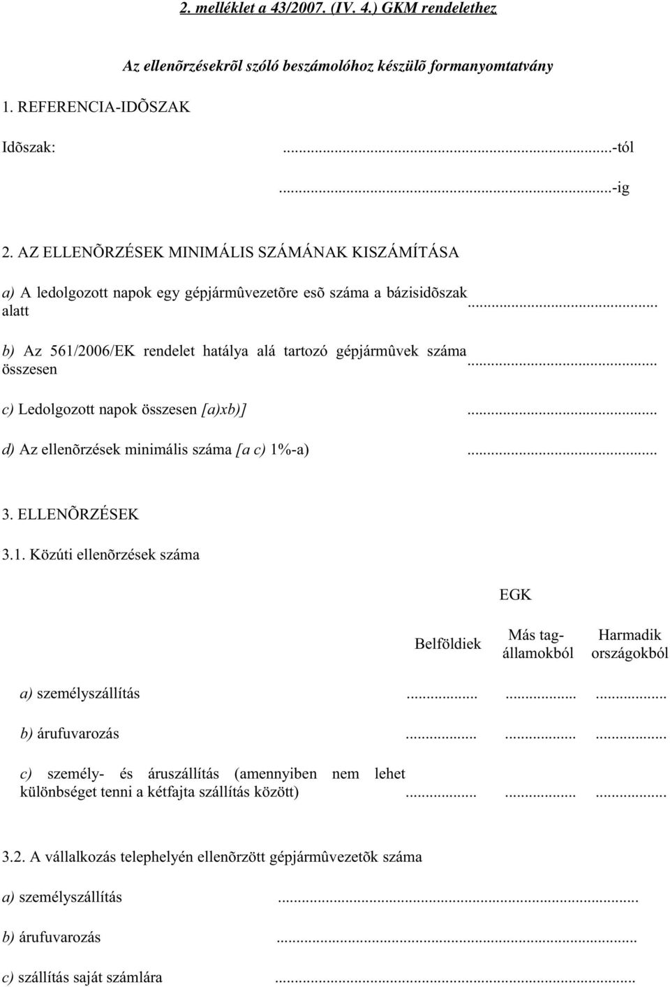 ellenõrzésekrõl szóló