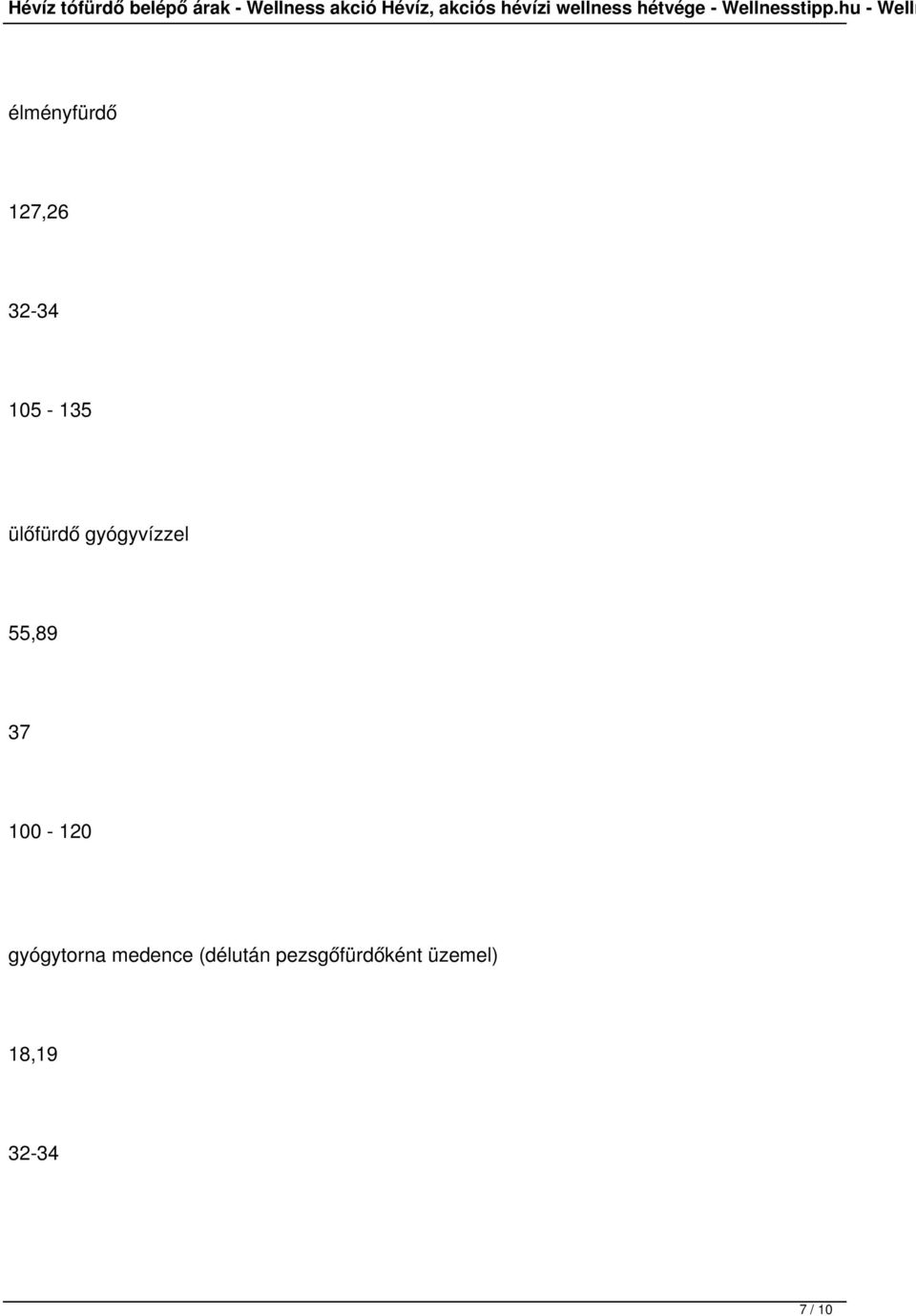 100-120 gyógytorna medence (délután