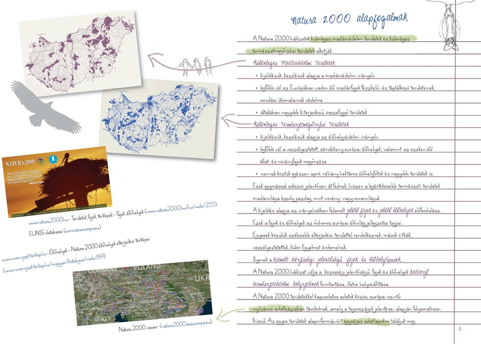eu) Natura 2000 alapfogalmak A Natura 2000 hálózatot különleges madárvédelmi területek és különleges természetmego rzési területek alkot ják.