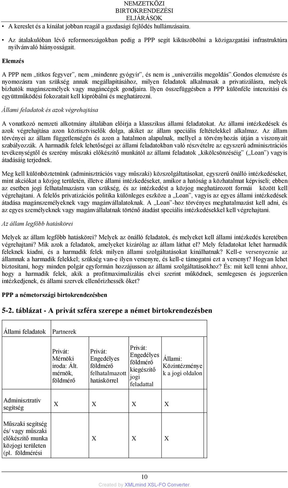 Elemzés A PPP nem titkos fegyver, nem mindenre gyógyír, és nem is univerzális megoldás.