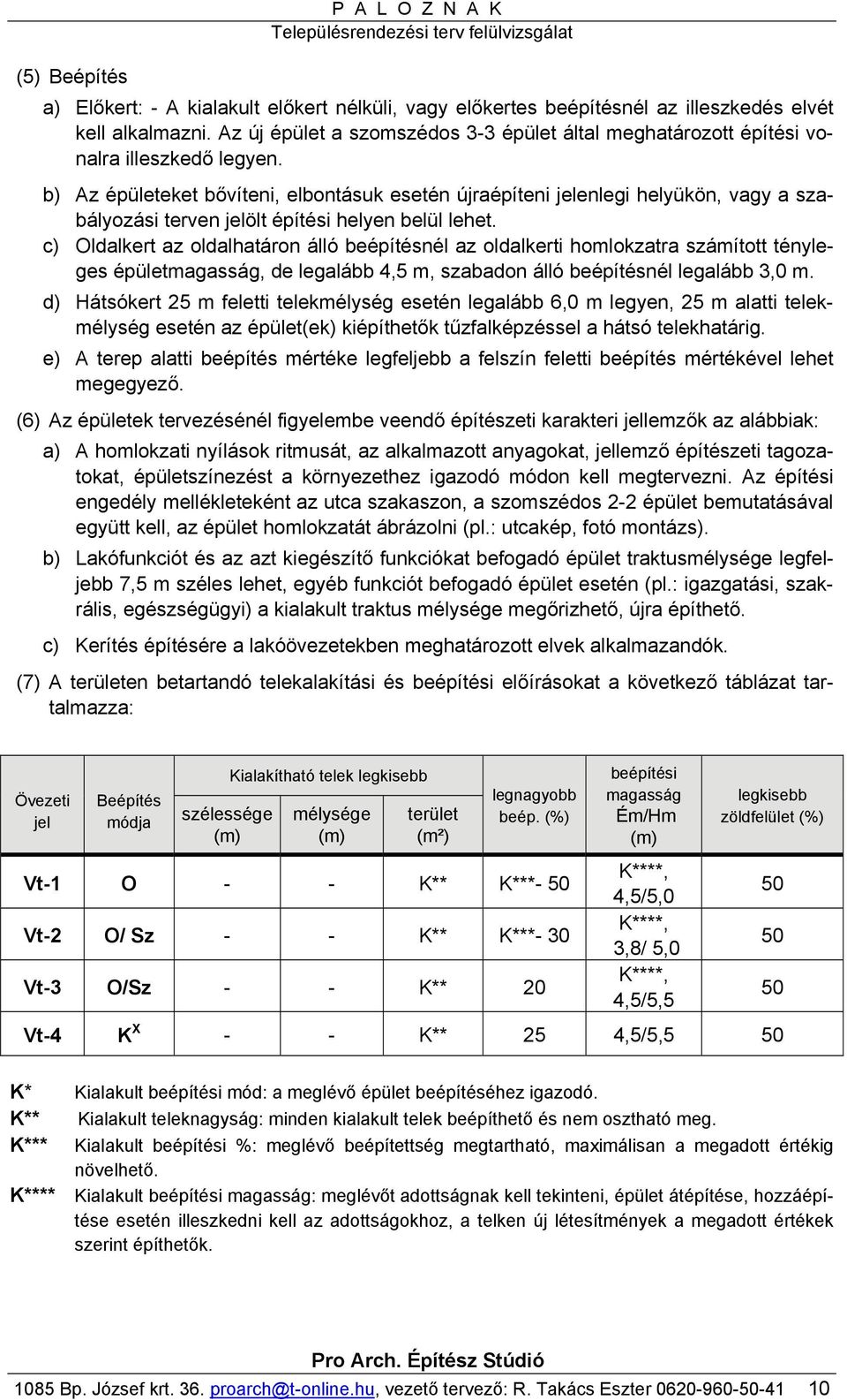 b) Az épületeket bővíteni, elbontásuk esetén újraépíteni jelenlegi helyükön, vagy a szabályozási terven jelölt építési helyen belül lehet.