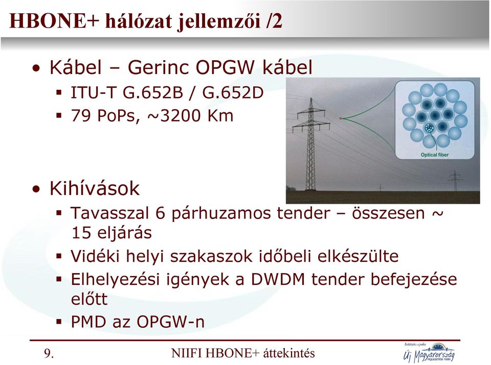 Tavasszal 6 párhuzamos tender összesen ~ 15 eljárás!