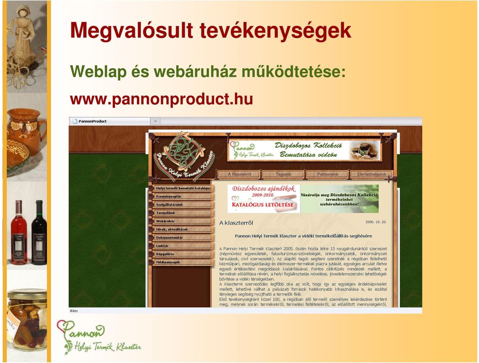 Weblap és webáruház