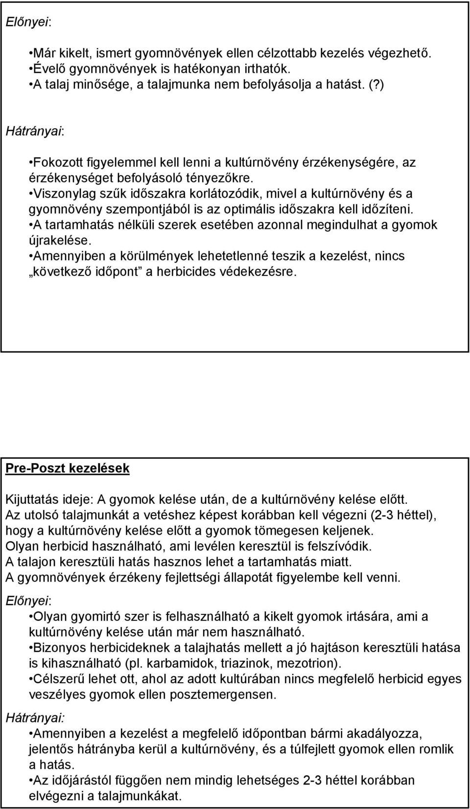 A gyomszabályozás módszerei - PDF Ingyenes letöltés